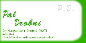 pal drobni business card